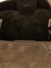 Brunello Cucinelli Braune Kalbsleder-Handtasche