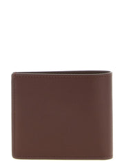 Brunello Cucinelli Brown Calfskin Leather Wallet
