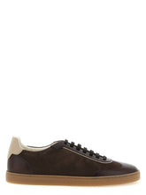 Brunello Cucinelli Brown Calfskin Low Top Sneakers - EU44/US11