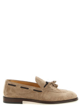 Brunello Cucinelli Braune Loafer mit Slip-On aus Kalbsleder
