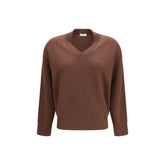 Brunello Cucinelli Brown Cashmere Sweater