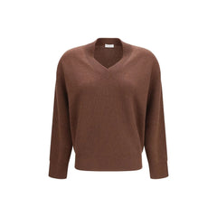 Brunello Cucinelli Brown Cashmere Sweater