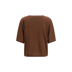 Brunello Cucinelli Brown Cashmere Sweatshirt