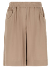 Brunello Cucinelli Brown Cotton Bermuda Shorts