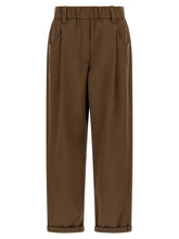Brunello Cucinelli Brown Cotton Casual Pants