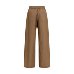 Brunello Cucinelli Brown Cotton Casual Pants