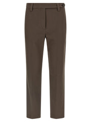 Brunello Cucinelli Brown Cotton Casual Pants - IT40