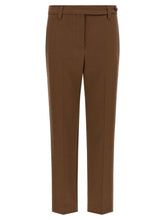 Brunello Cucinelli Brown Cotton Cropped Pants