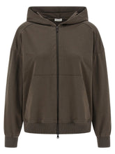 Brunello Cucinelli Brown Cotton Hoodie