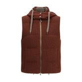 Brunello Cucinelli Brown Cotton Jackets And Coat - IT42 | L