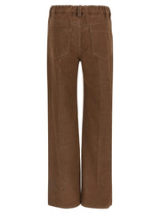 Brunello Cucinelli Brown Cotton Jeans Denim