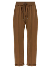 Brunello Cucinelli Braune Baumwolljogginghose