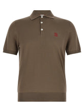 Brunello Cucinelli Brown Cotton Polo Shirt - 48 | M