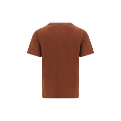 Brunello Cucinelli Brown Cotton T-Shirt