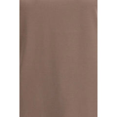 Brunello Cucinelli Brown Cotton T-Shirt