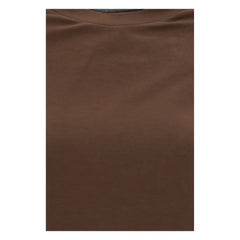 Brunello Cucinelli Brown Elastane T-Shirt