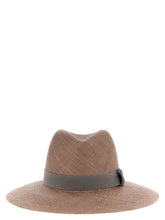 Brunello Cucinelli Brown Hemp Fedora - S