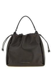 Brunello Cucinelli Brown Lamb Leather Handbag