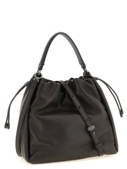 Brunello Cucinelli Brown Lamb Leather Handbag