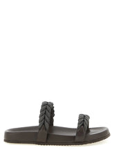 Brunello Cucinelli Brown Leather Slides
