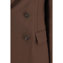 Brunello Cucinelli Brown Linen Blazer