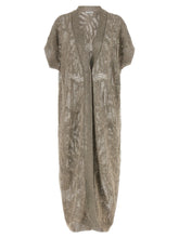 Brunello Cucinelli Brown Linen Cardigan