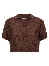 Brunello Cucinelli Brown Linen Polo Shirt