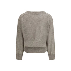 Brunello Cucinelli Brown Linen Sweatshirt - L
