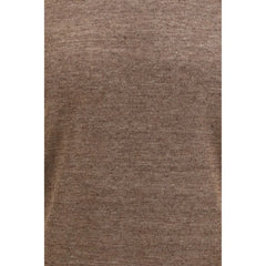 Brunello Cucinelli Brown Linen T-Shirt - IT50 | L