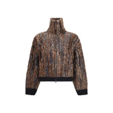 Brunello Cucinelli Brown Mohair Full-Length Jacket - L