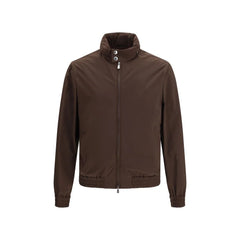 Brunello Cucinelli Brown Polyamide Full-Length Jacket