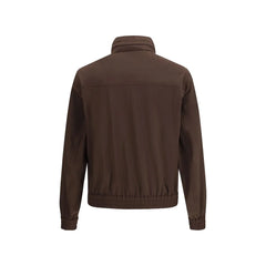 Brunello Cucinelli Brown Polyamide Full-Length Jacket
