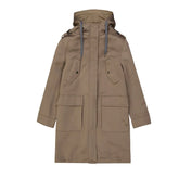 Brunello Cucinelli Brown Polyester Parka - 40