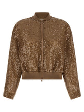 Brunello Cucinelli Brown Silk Cardigan - IT46