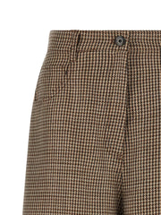 Brunello Cucinelli Brown Virgin Wool Bermuda Shorts