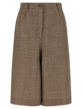 Brunello Cucinelli Brown Virgin Wool Bermuda Shorts