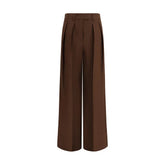 Brunello Cucinelli Brown Viscose Casual Pants - IT40 | M