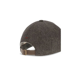 Brunello Cucinelli Brown Wool Oves Aries Cap (Baseball Hat)