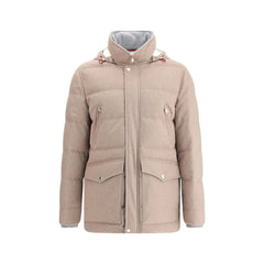 Brunello Cucinelli Cashmere Down Jacket - S - Puffer Jackets