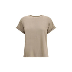 Brunello Cucinelli cashmere glitter T-shirt - M