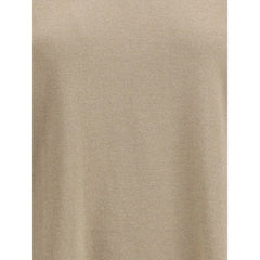 Brunello Cucinelli cashmere glitter T-shirt - M - T-Shirts