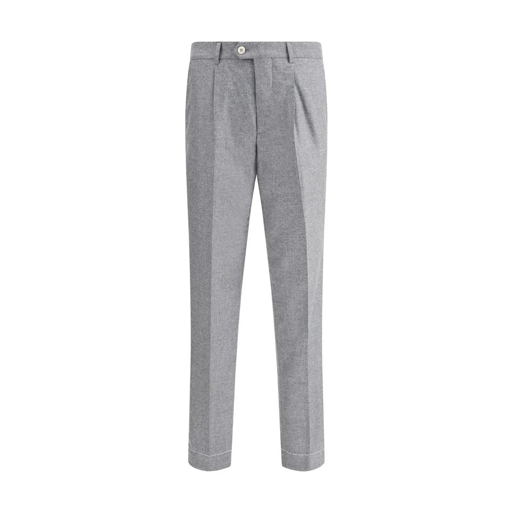 Brunello Cucinelli Cashmere-silk flannel Pants - IT50 | L