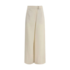 Brunello Cucinelli Cream Viscose Casual Pants - IT38 | S
