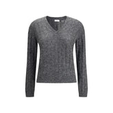Brunello Cucinelli Dazzling Cable’s Sweater in Mohair cotton and wool - XL - Sweaters