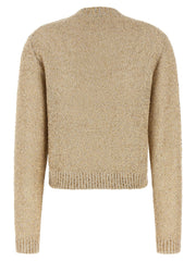 Brunello Cucinelli Gold Linen Cardigan - XS