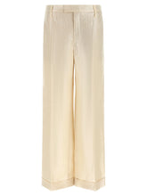 Brunello Cucinelli Gold Linen Casual Pants