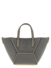 Brunello Cucinelli Gray Calfskin Handbag