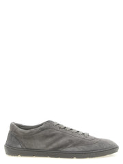Brunello Cucinelli Gray Calfskin Low Top Sneakers - EU 42 | US 9