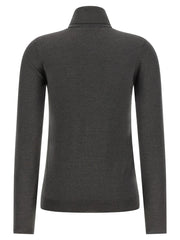 Brunello Cucinelli Gray Cashmere Cardigan