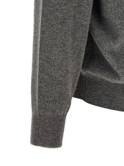 Brunello Cucinelli Gray Cashmere Cardigan